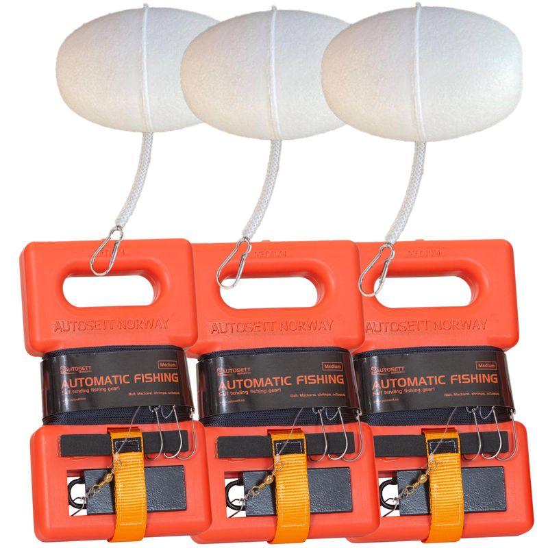  3 pk Autosett Medium med dobber
